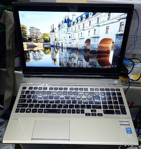 札幌市 NEC ノートパソコン PC-LL750MSG-KS Corei7-4700MQ メモリ8GB SSD240GB 10点タッチパネル 中古