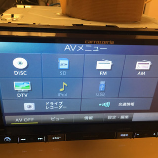 カロッツェリア avic-rz301 実働-ほぼ未使用ルアー＆タックルボックス 