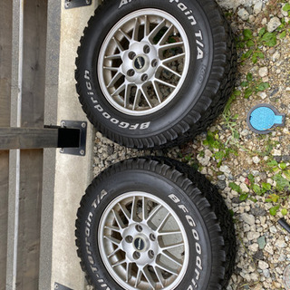 ホワイトレター　bfgoodrich 215 75 15  タイ...