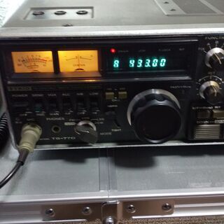 アマチュア無線機 TS－770 マイク スピーカー 取説 電源コード 外