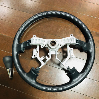 ハイエース 純正ハンドル シフトノブ