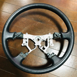 ハイエース　純正ハンドル　シフトノブ