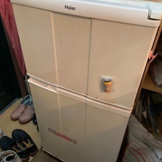 【無料】Haier 冷蔵庫　2ドア
