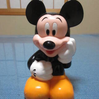 【ネット決済・配送可】可愛いです！　「ミッキーマウスの貯金箱」・...