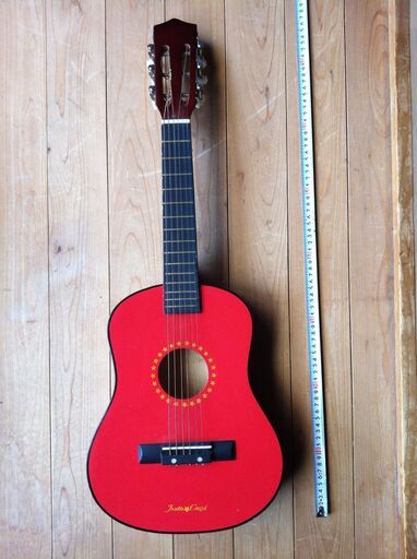 Janod Circus 小型アコースティックギター 子供用 女性用 検楽器 本体 ギター ヨシヒロ 三ノ宮の弦楽器 ギター の中古あげます 譲ります ジモティーで不用品の処分