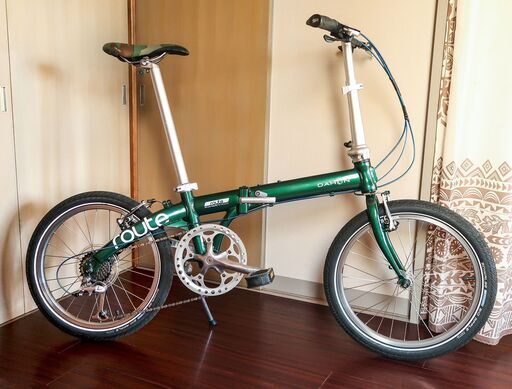 【美品】DAHON Route 2019モデル カスタム車 折り畳み自転車 ミニベロ