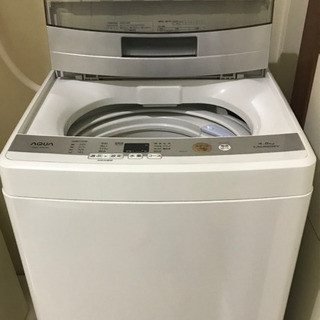 美品　洗濯機　AQUA 4.5kg 