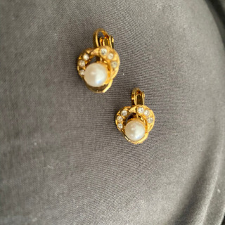 金×パール イヤリング