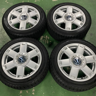 VWルポGTI 純正ホイール付き スタッドレス