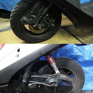 アドレスV100（CE11A）２スト・走行します。クランクベアリング交換