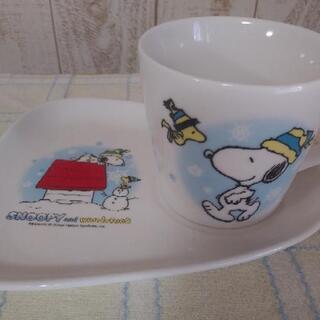 ✨SNOOPY  マグ＆プレート✨  陶磁器✨