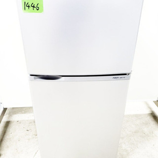 ①1446番AQUA✨ノンフロン直冷式冷凍冷蔵庫✨AQR-111C‼️の画像
