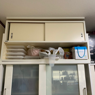 【ネット決済】突っ張り収納 耐震収納 転倒防止 食器棚上収納　美品