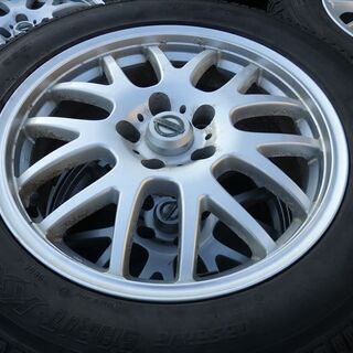 ニッサン 17インチアルミ＋スタッドレス（225/55R17）4本セット フーガ 