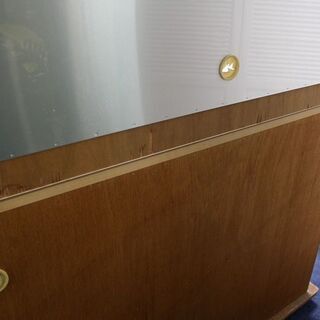 R2389) PAMOUNA 中古 パモウナキッチンボードブラウン 食器棚 店頭取引大歓迎♪