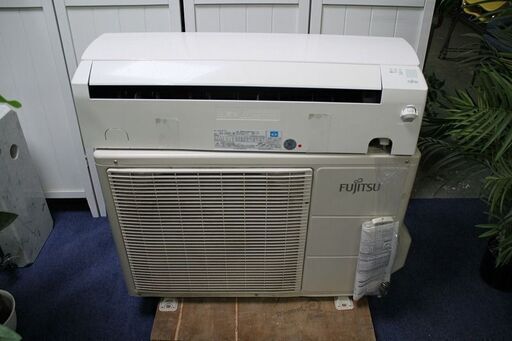 R2320) FUJITSU 中古 富士通 ゼネラル ルームエアコン Jシリーズ AS-J40C-W 4.0Kw 100V 14畳用 2013年製! エアコン 店頭取引大歓迎♪