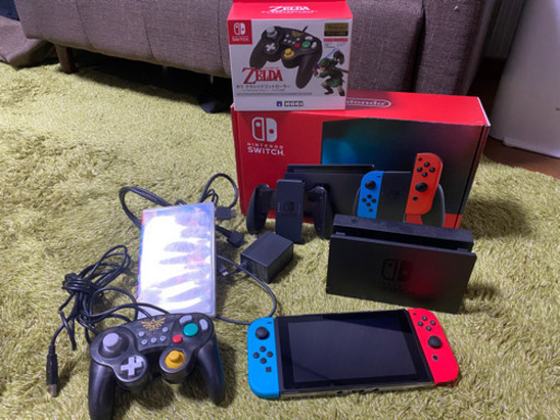 12月04日迄値下中 Switch 本体 スマブラ コントローラー セット