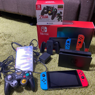 12月04日迄値下中 Switch 本体 スマブラ コントローラ...