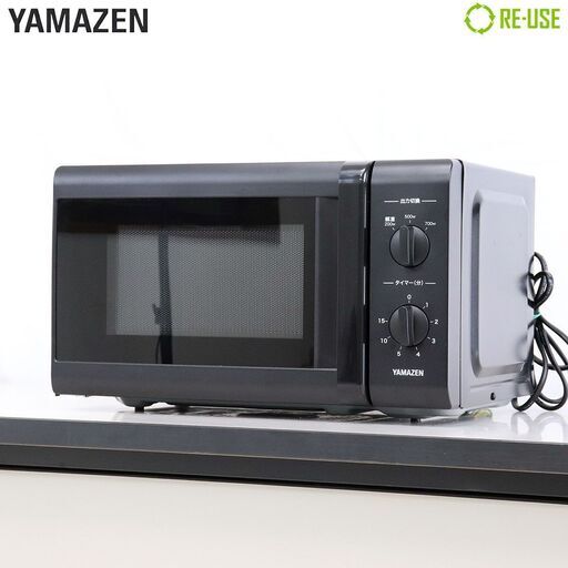 SJ0703 中古美品 ヤマゼン コンパクト電子レンジ 単機能60Hz 西日本用