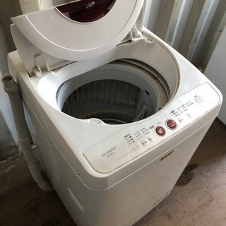 【重】0902-103 シャープ洗濯機　ES-G55LC 201...