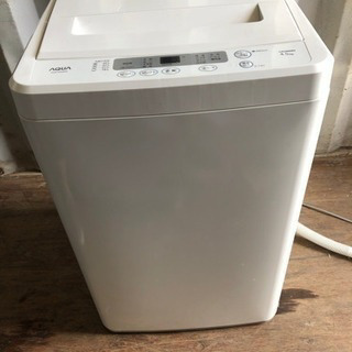 【重】0902-104 ハイアール　アクア洗濯機　AQW-S45...