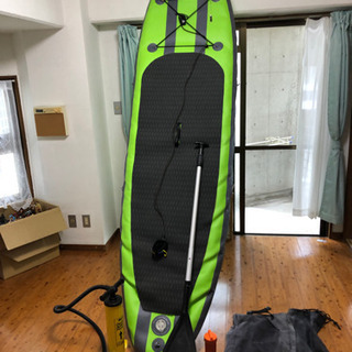 パドルボート　空気入れセット　中古品