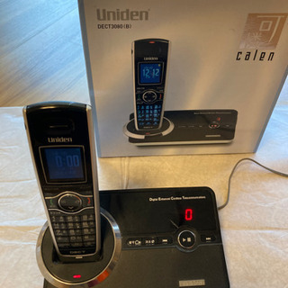 ユニデン可憐  Uniden calen DECT3080(B)...