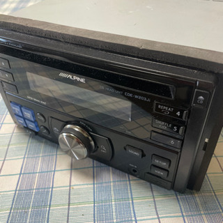 ALPINE　CDE-W203Ji　CD　USB　AUX