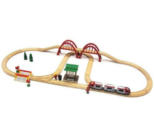 BRIO　Twin Bridge set  ツインブリッジセット電車付　レール