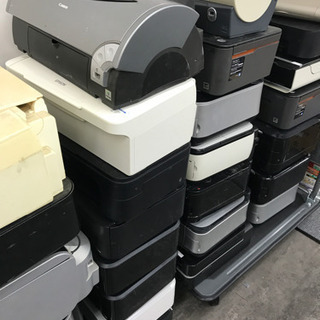 回収したインクジェットプリンター未チェック品ジャンク50台 回収したインクジェットプリンター未チェック品ジャンク50台