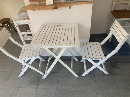 ウッドブラインド ナニック ミルキーホワイト 80*160 + 160*160