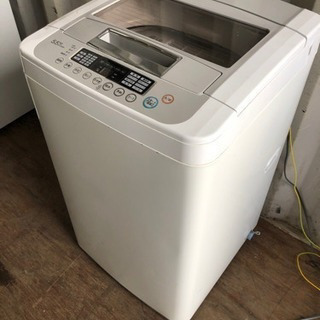 【重】S1005-106 LG洗濯機　WF-C55SW 2010...