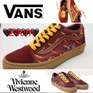 新品未使用!VANS vivienne westwood コラボスニーカー w2-worldbuffet
