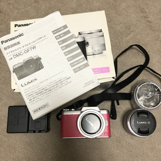 一眼レフミラーレス 安い LUMIX G DMC-GF7W Panasonic ピンク
