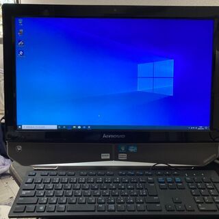 【ネット決済・配送可】Lenovo 爆速エンタメ一体型PC Id...