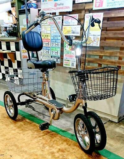 エアロ クークル 4輪シニアサイクル14インチ 変速なし