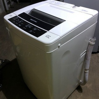 【重】1008-104 アクア洗濯機　AQW-S50E1 201...