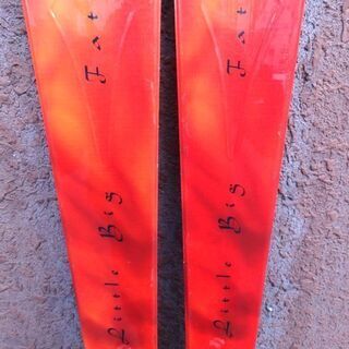 ディナスター カービングスキー リトルビッグファット 158cm DYNASTAR Little Big Fat スキー板 レッド×ブラック 札幌市 平岸