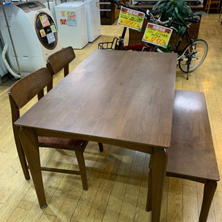 ニトリ ダイニング4点セット ビオーク 135 北欧Style 天然木 ニトリ ダイニング4点セット ビオーク 135 北欧Style 天然木