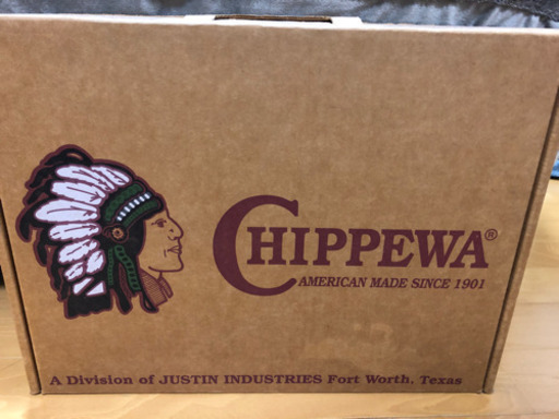 チペワ　エンジニアブーツ　CHIPPEWA  7／ハーフ　25.5㎝