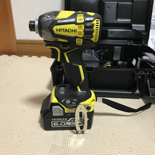 HITACHI 18vコードレス インパクトドライバ（フルセット）