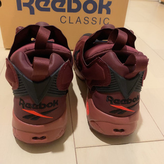 靴/バッグ リーボック インスタ ポンプフューリー メンズ ワインレッド 