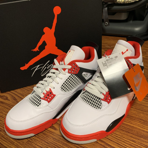 エアジョーダン４　Fire Red