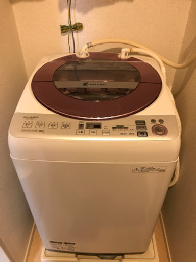 引越しのため洗濯機売ります。