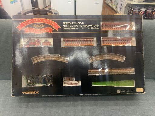 東京ディズニーランド　ウエスタンリバーレールロードセット　トミックス　Nゲージ　程度AB　パワーユニット　通電確認済み。