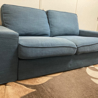IKEA 2人〜3人掛けソファー　お譲りします。※取引中