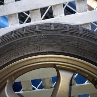 165-55R-14 スタットレスタイヤ＋アルミホイール 軽自動車用 中古