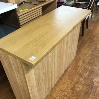 キッチンカウンター 両面使いのお部屋馴染むカラーリング！