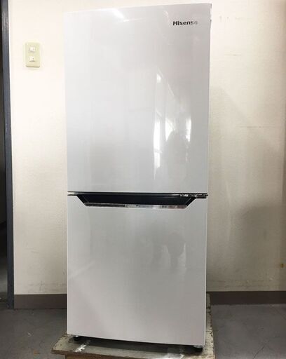 中古 ハイセンス 冷凍冷蔵庫 2ドア HR-D1302 2017年製 130L 右開き