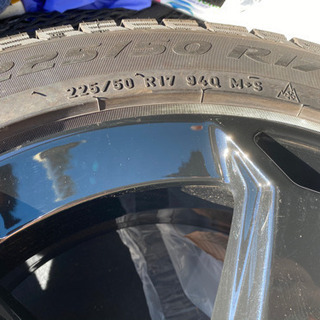 スタッドレスタイヤ付きアルミホィール